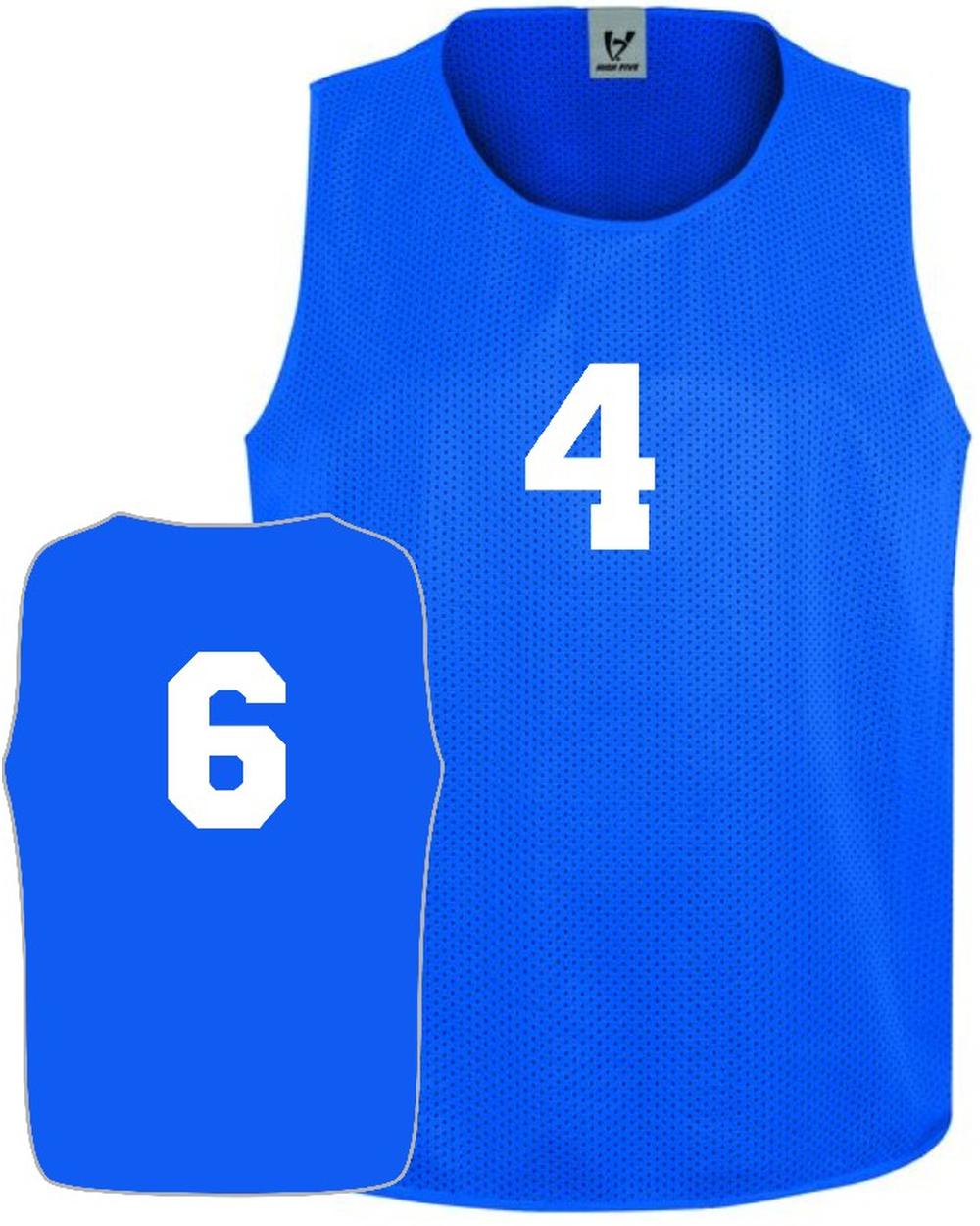 High 5 Youth Scrimmage Vest, color: Royal