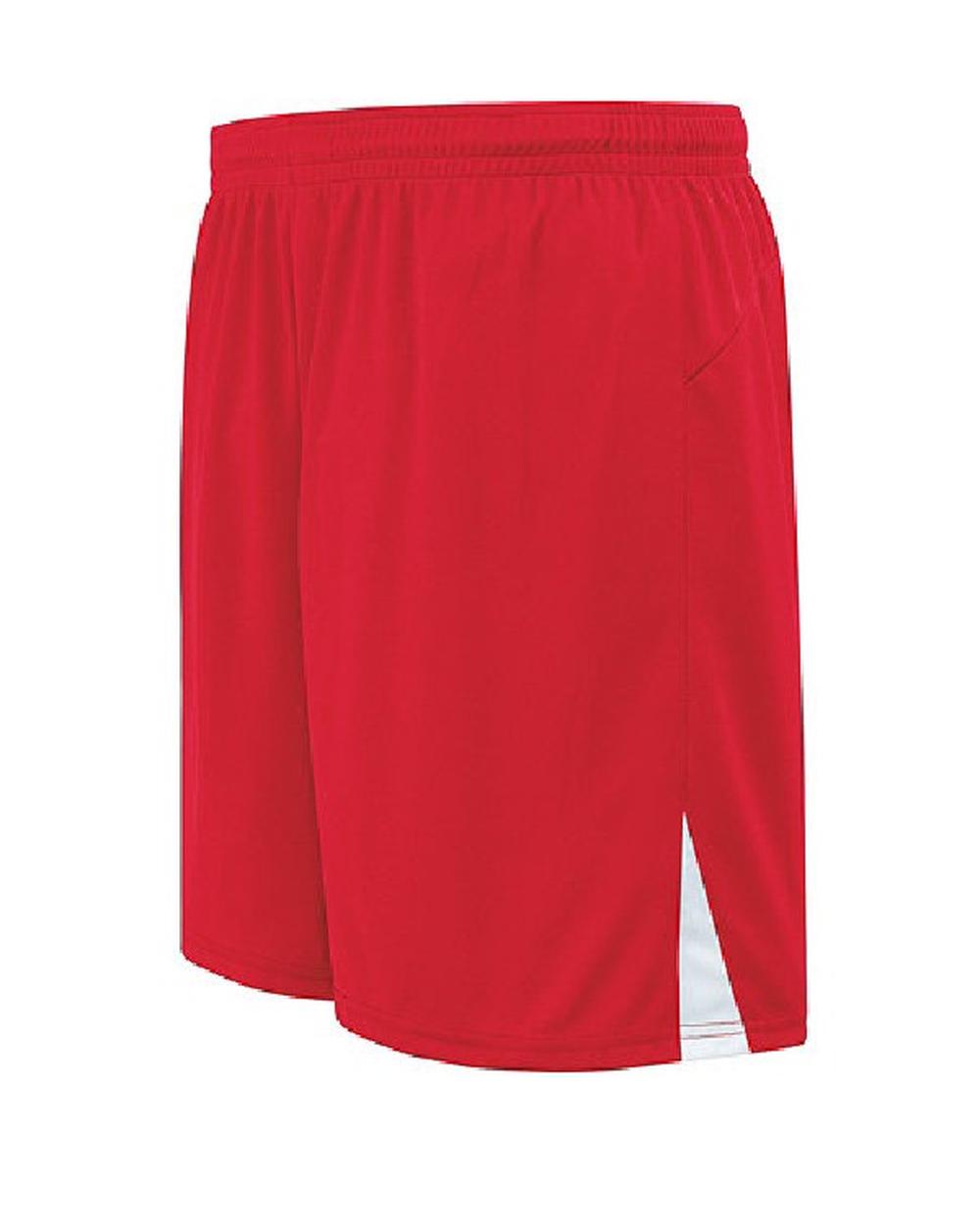 High 5 Hawk Soccer Short, color: Scarlet/White