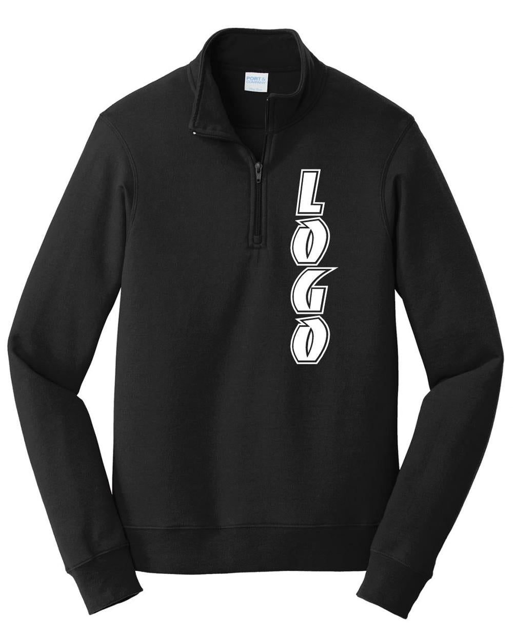 P&C Fan Favorite Fleece Pullover Custom Sweatshirt, color: Jet Black