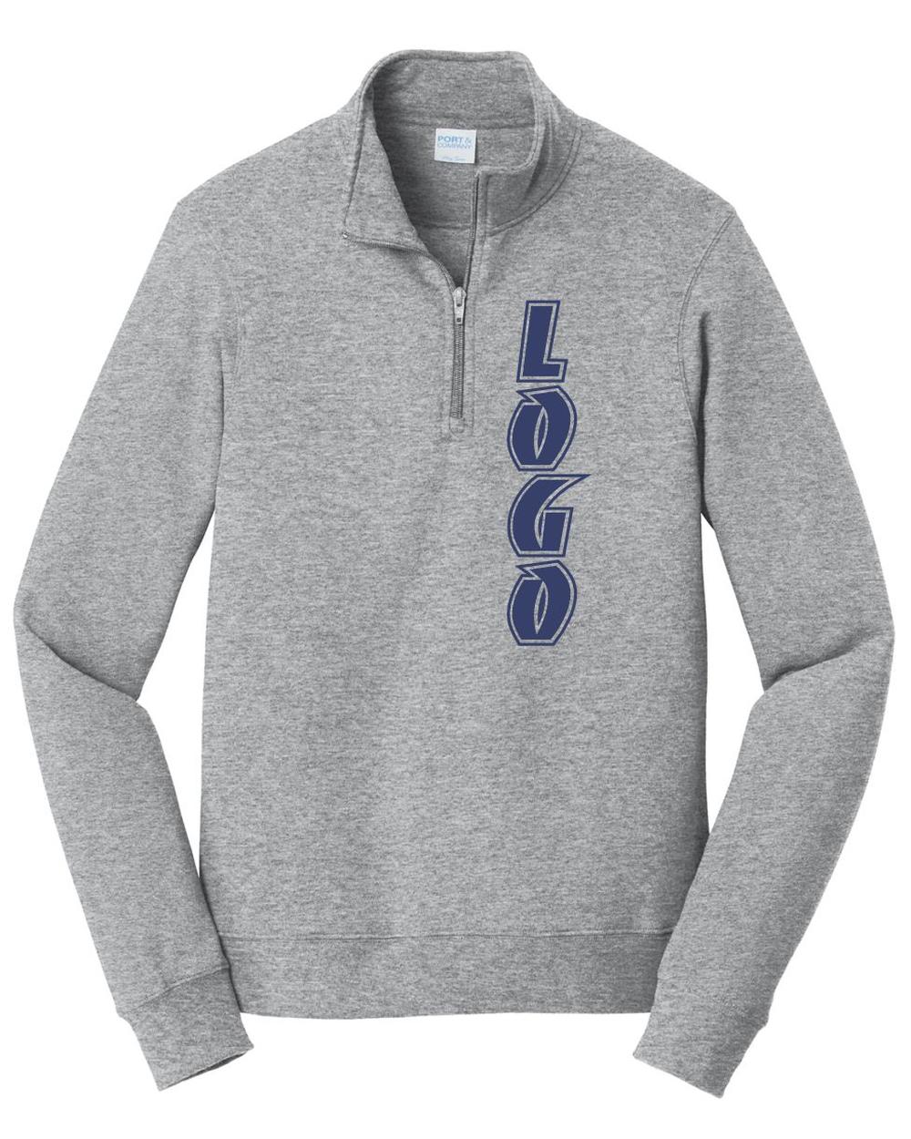 P&C Fan Favorite Fleece Pullover Custom Sweatshirt, color: Athletic Heather