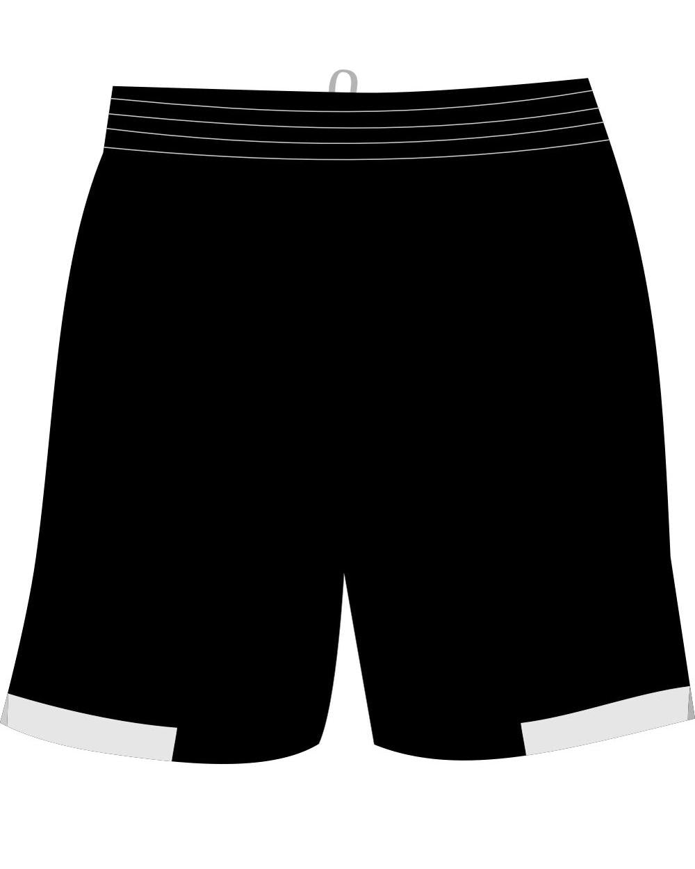 Sport-TEK Club Short, color: Black/White
