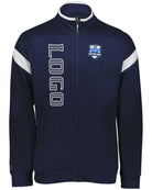 Holloway Limitless Custom Warmup Jacket, color: Navy/White