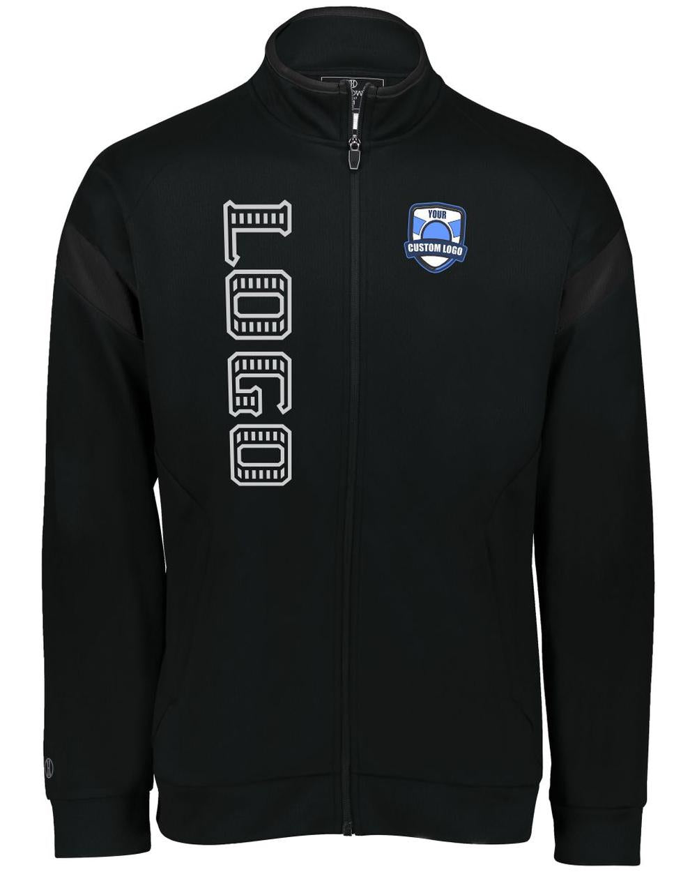 Holloway Youth Limitless Custom Warmup  Jacket, color: Black