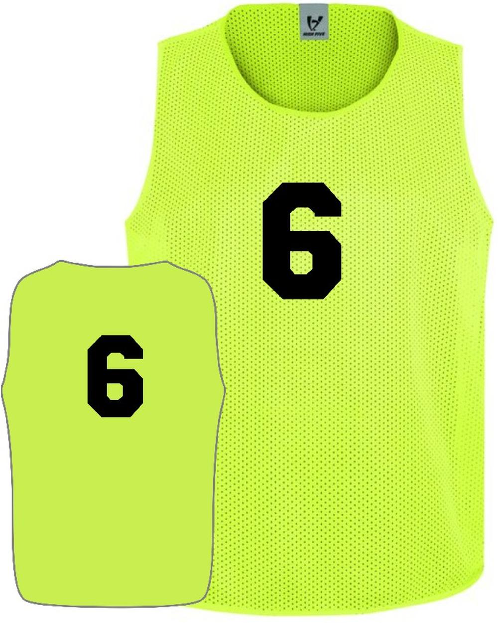 High 5 Men's Scrimmage Vest, color: Lime