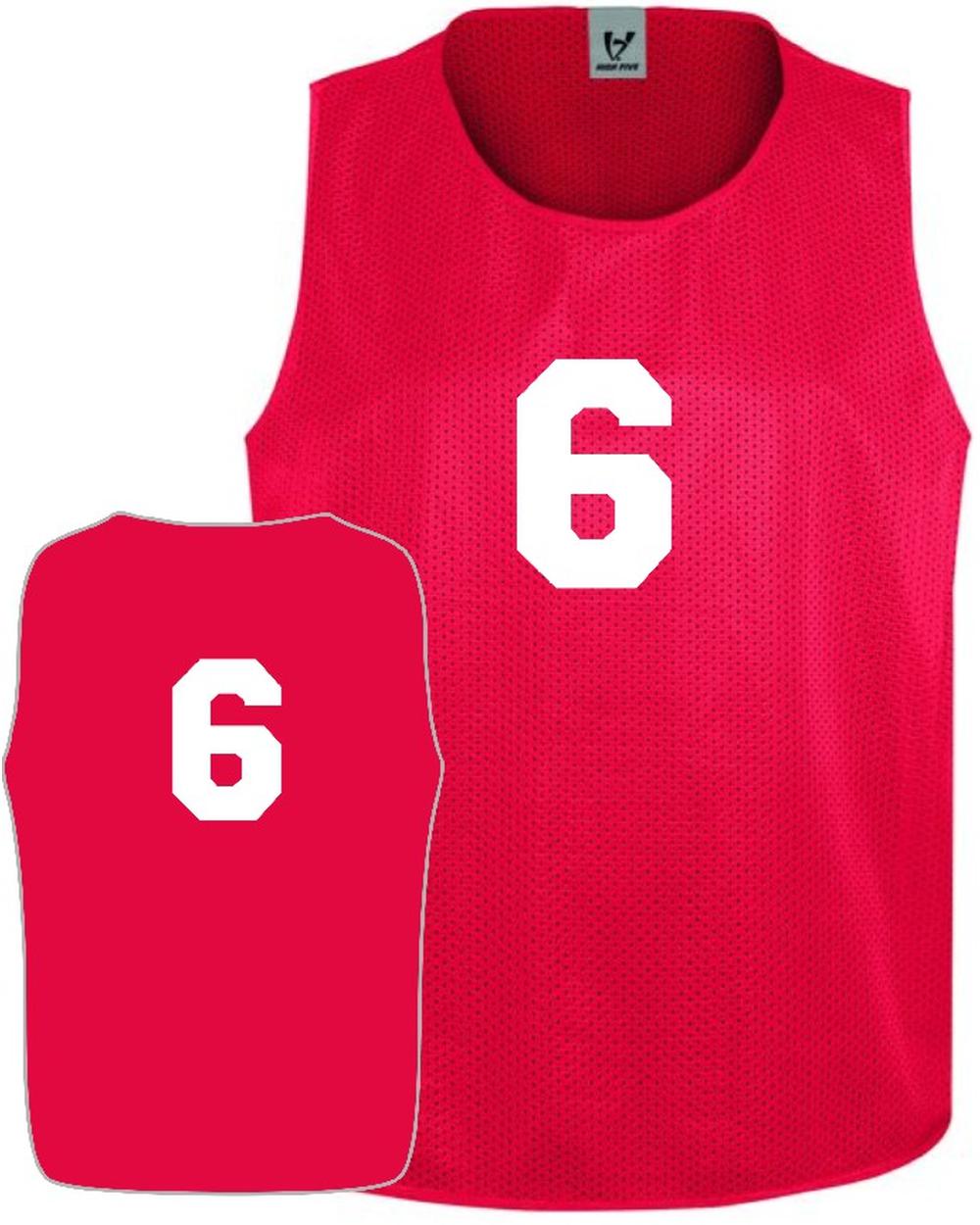 High 5 Men's Scrimmage Vest, color: Scarlet