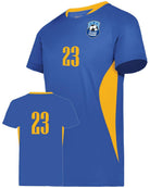 High 5 Octane Custom Soccer Jersey, color: Royal/Gold
