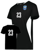 High 5 Octane Custom Soccer Jersey, color: Black/White