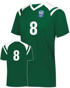 High 5 Sheffield Custom Soccer Jersey, color: Dark Green/White