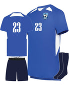 High 5 Hawk Evolution Custom Soccer Uniform, color: Royal/White