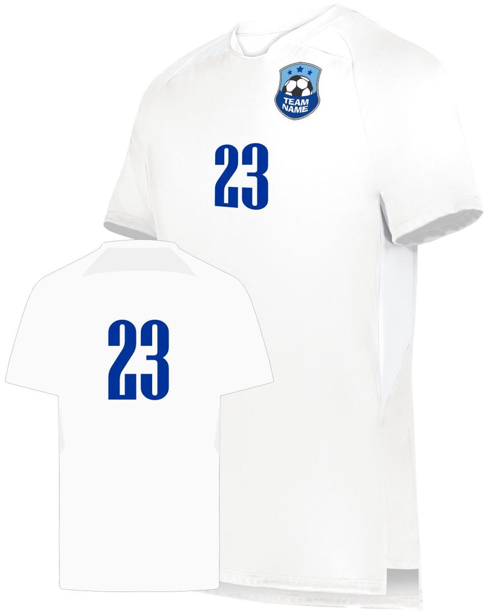 High 5 Men's Custom Soccer Jersey, color: White