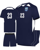 High 5 Hawk Evolution Custom Soccer Uniform, color: Navy/White