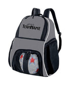 High 5 Mesh-Front Custom-Logo Backpack, color: Graphite/Black/White