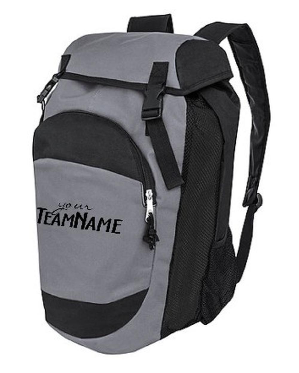 High 5 Gear Custom-Logo Backpack, color: Graphite/Black