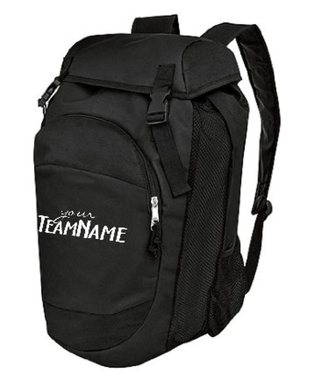 High 5 Gear Custom-Logo Backpack, color: Black/Black