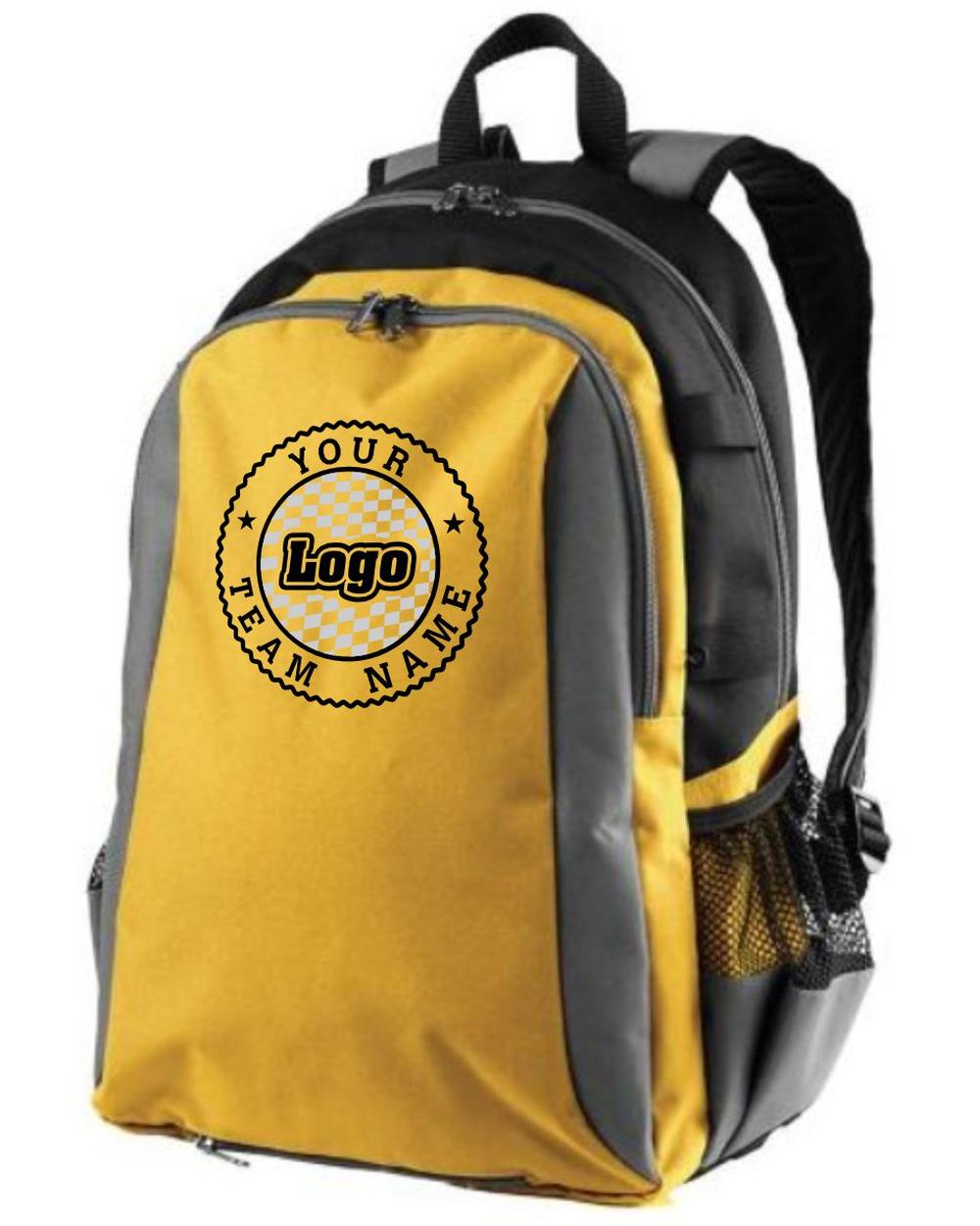 High 5 All-Sport Custom Backpack, color: Athletic Gold/Graphite/Black