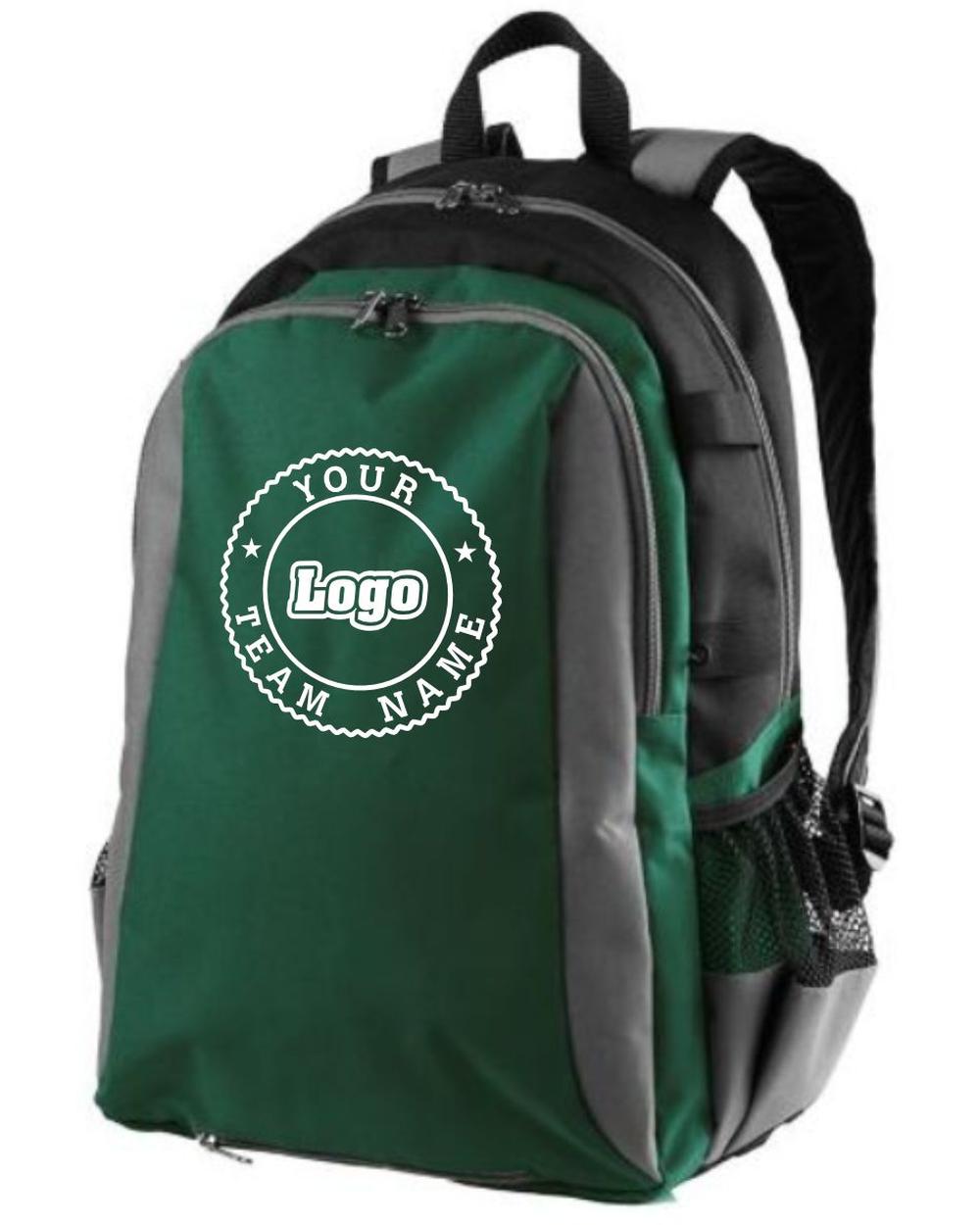 High 5 All-Sport Custom Backpack, color: Forest/Graphite/Black