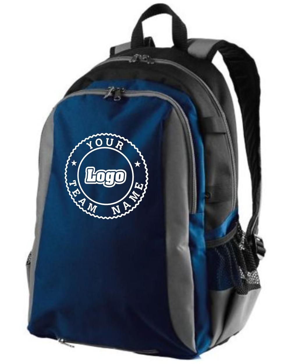 High 5 All-Sport Custom Backpack, color: Navy/Graphite/Black