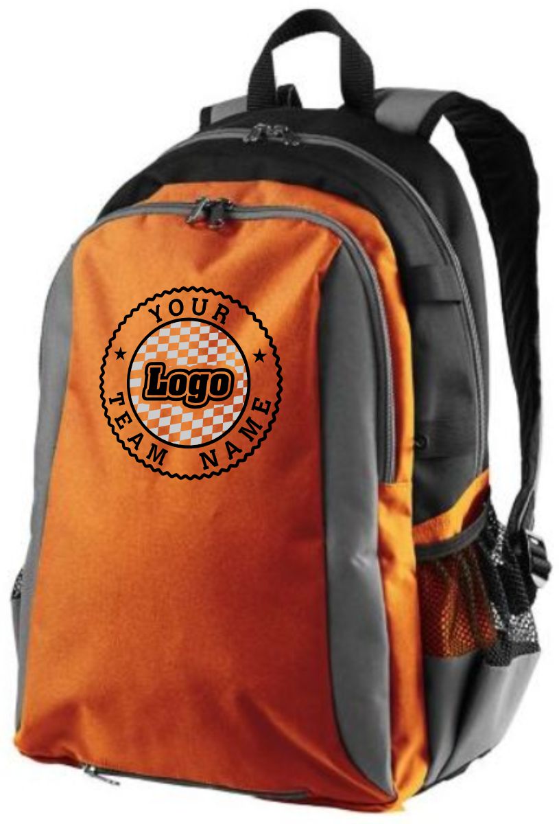 327890WD  All-Sport Custom Backpack, color: Orange/Graphite/Black
