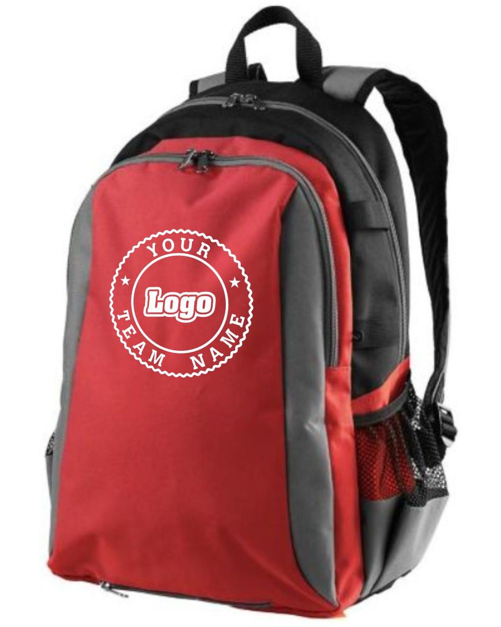 High 5 All-Sport Custom Backpack, color: Scarlet/Graphite/Black