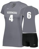 High 5 TruHit Custom Volleyball Uniform, color: Graphite
