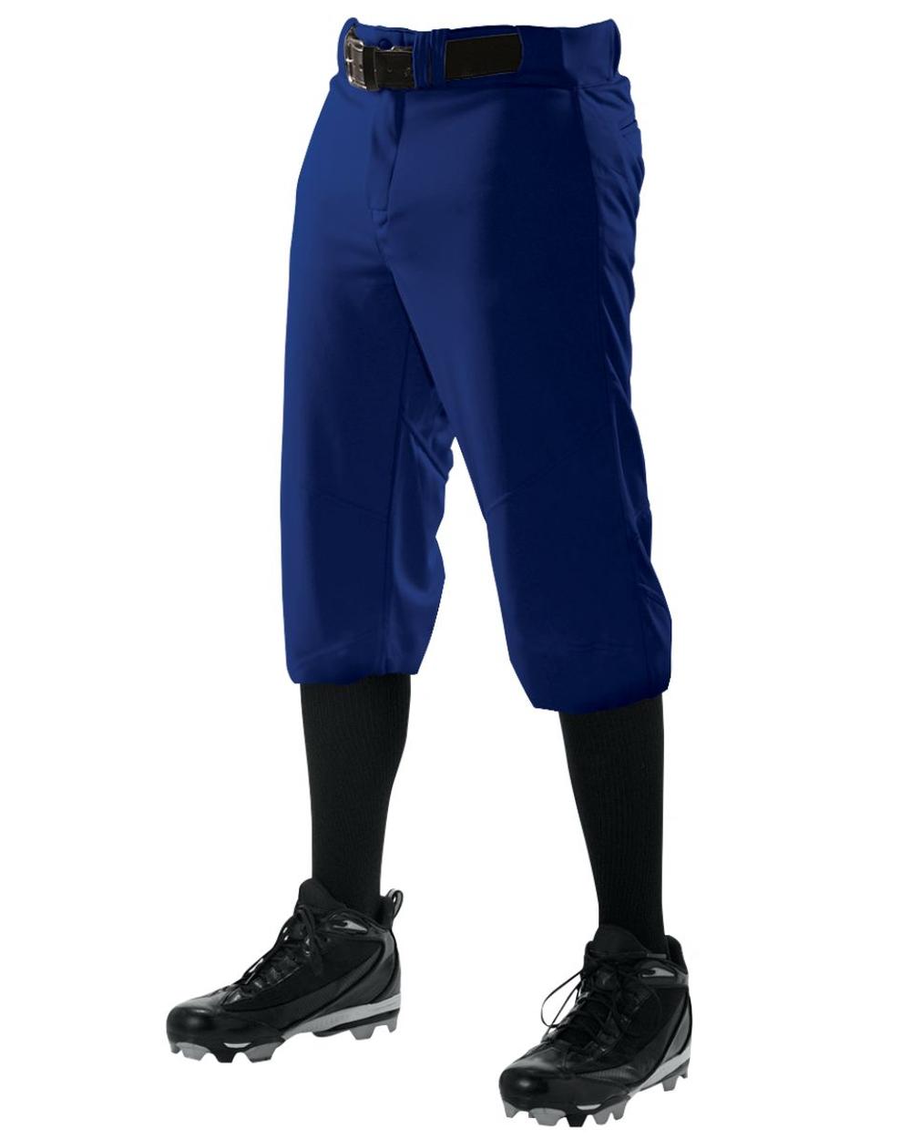 Alleson Men's Crush Knicker Baseball Pant, color: Royal