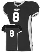Alleson Elusive Custom Football Jersey, color: Black/White