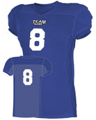 Alleson Elusive Custom Football Jersey, color: Royal