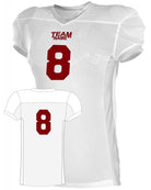 Alleson Elusive Custom Football Jersey, color: White