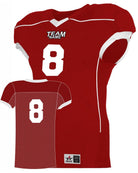 Alleson Speed Custom Football Jersey, color: Red/White