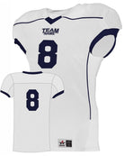 Alleson Speed Custom Football Jersey, color: White/Navy
