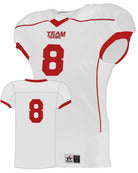 Alleson Speed Custom Football Jersey, color: White/Red