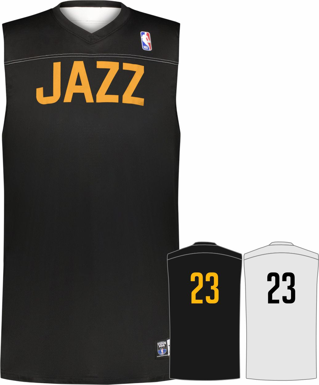 Alleson NBA Team Reversible Custom Basketball Jersey, color: NBA-Jazz