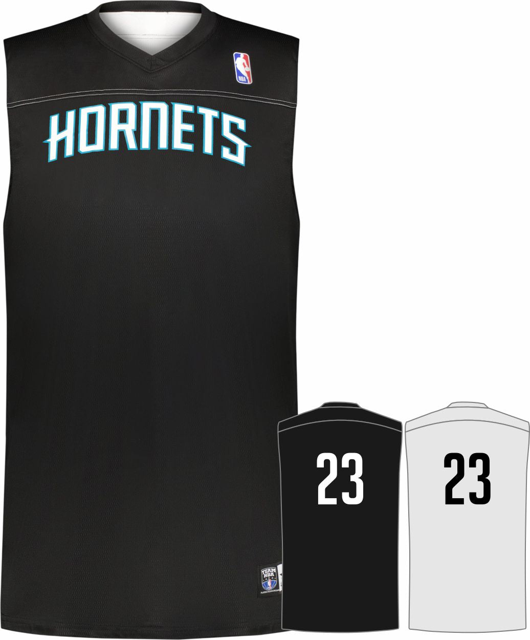 Alleson NBA Team Reversible Custom Basketball Jersey, color: NBA-Hornets