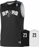 Alleson NBA Team Reversible Custom Basketball Jersey, color: NBA-Spurs