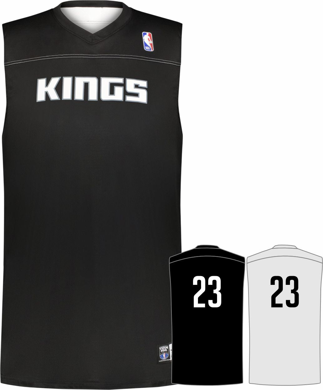 Alleson NBA Team Reversible Custom Basketball Jersey, color: NBA-Kings
