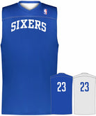 Alleson NBA Team Reversible Custom Basketball Jersey, color: NBA-76ers