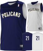 Alleson NBA Team Reversible Custom Basketball Jersey, color: NBA-Pelicans