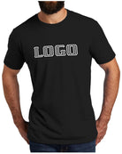 Allmade Tri-Blend S/S Custom T-Shirt, color: Deep Black
