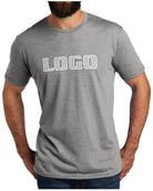 Allmade Tri-Blend S/S Custom T-Shirt, color: Aluminum Grey
