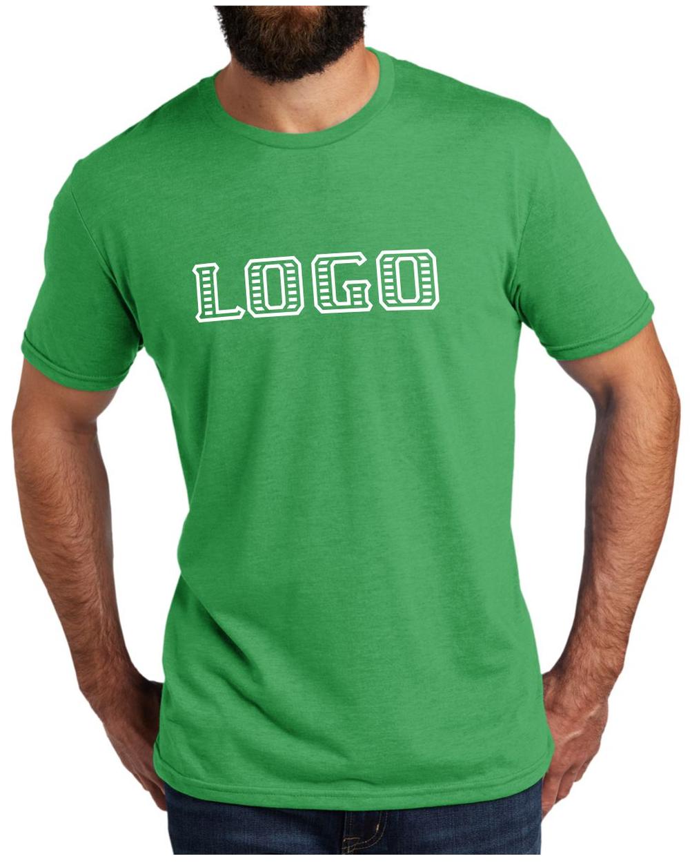 Allmade Men's Tri-Blend S/S Custom T-Shirt, color: Enviro Green