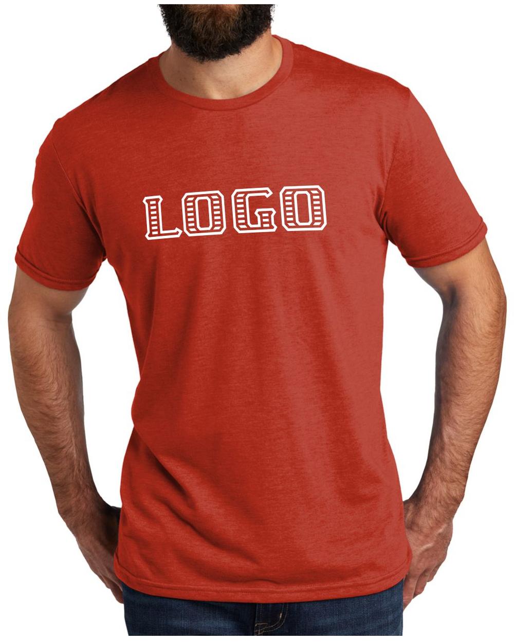 Allmade Men's Tri-Blend S/S Custom T-Shirt, color: Desert Sun