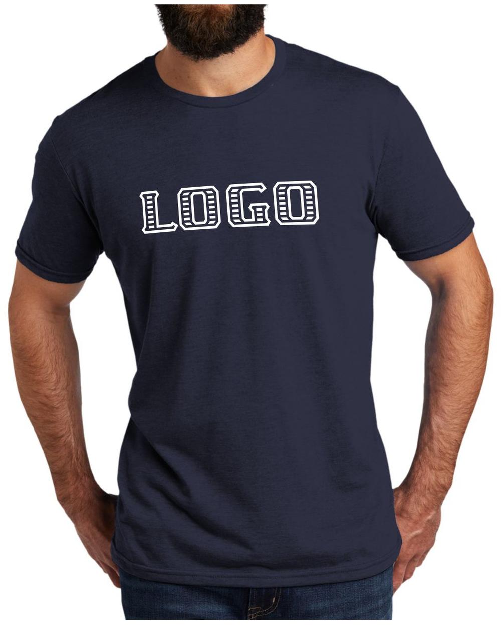 Allmade Men's Tri-Blend S/S Custom T-Shirt, color: Night Sky Navy