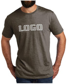 Allmade Tri-Blend S/S Custom T-Shirt, color: Earthy Brown
