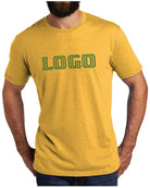 Allmade Tri-Blend S/S Custom T-Shirt, color: Suncatcher Gold