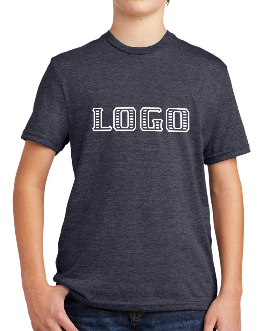 Allmade Tri-Blend S/S Custom T-Shirt, color: Rebel Blue