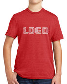 Allmade Tri-Blend S/S Custom T-Shirt, color: Rise Up Red