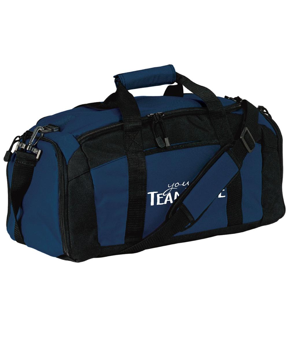 Port Authority Gym Custom-Logo Duffel Bag, color: Navy