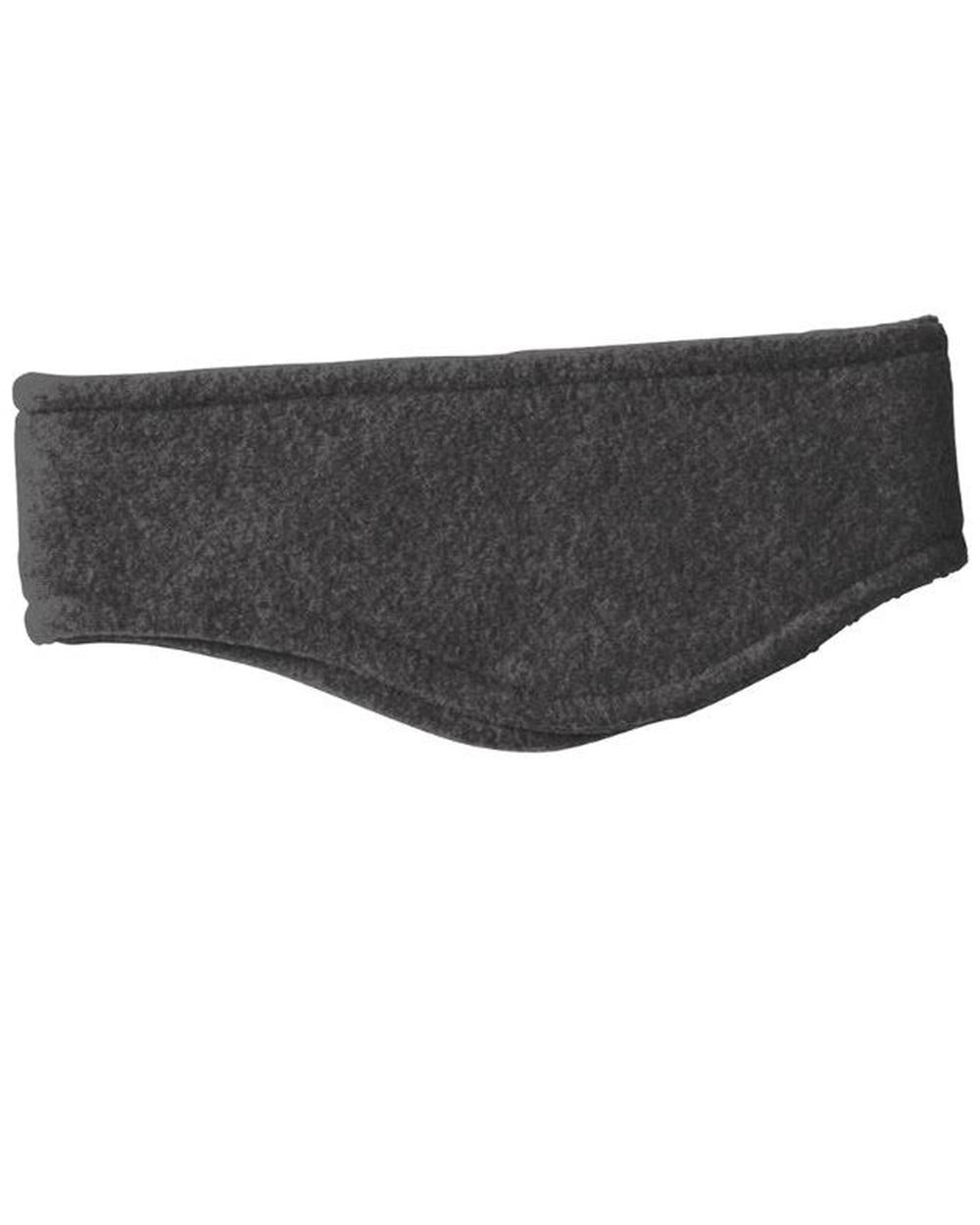 Port Authority Women's R-Tek Stretch Fleece Headband, color: Midnight Heather