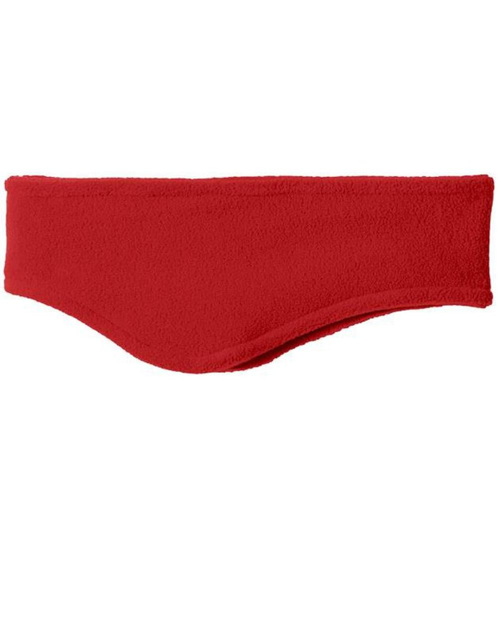 Port Authority Women's R-Tek Stretch Fleece Headband, color: Red