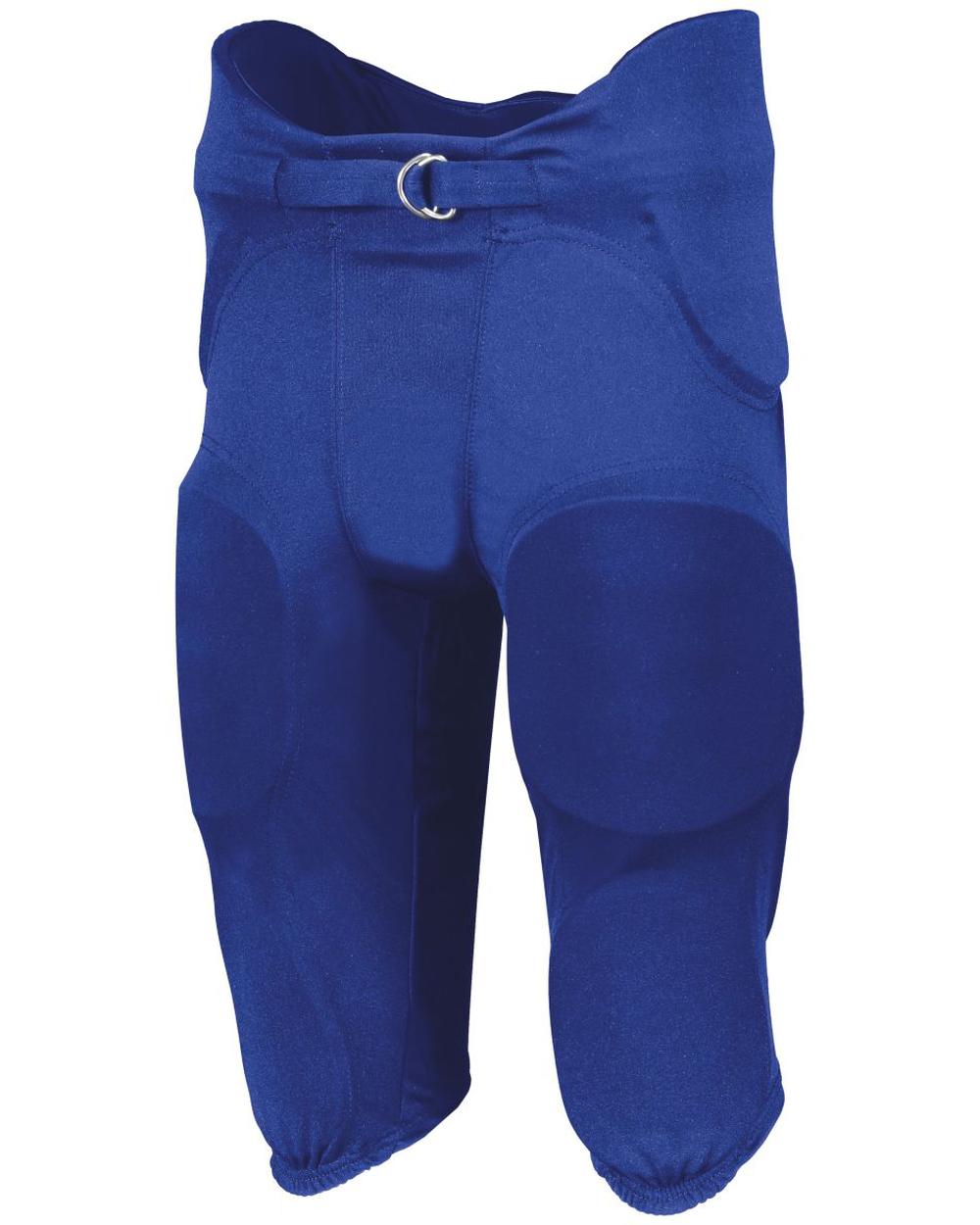 Russell Men's Integrated 7-Piece Pad Football Pant, color: Royal